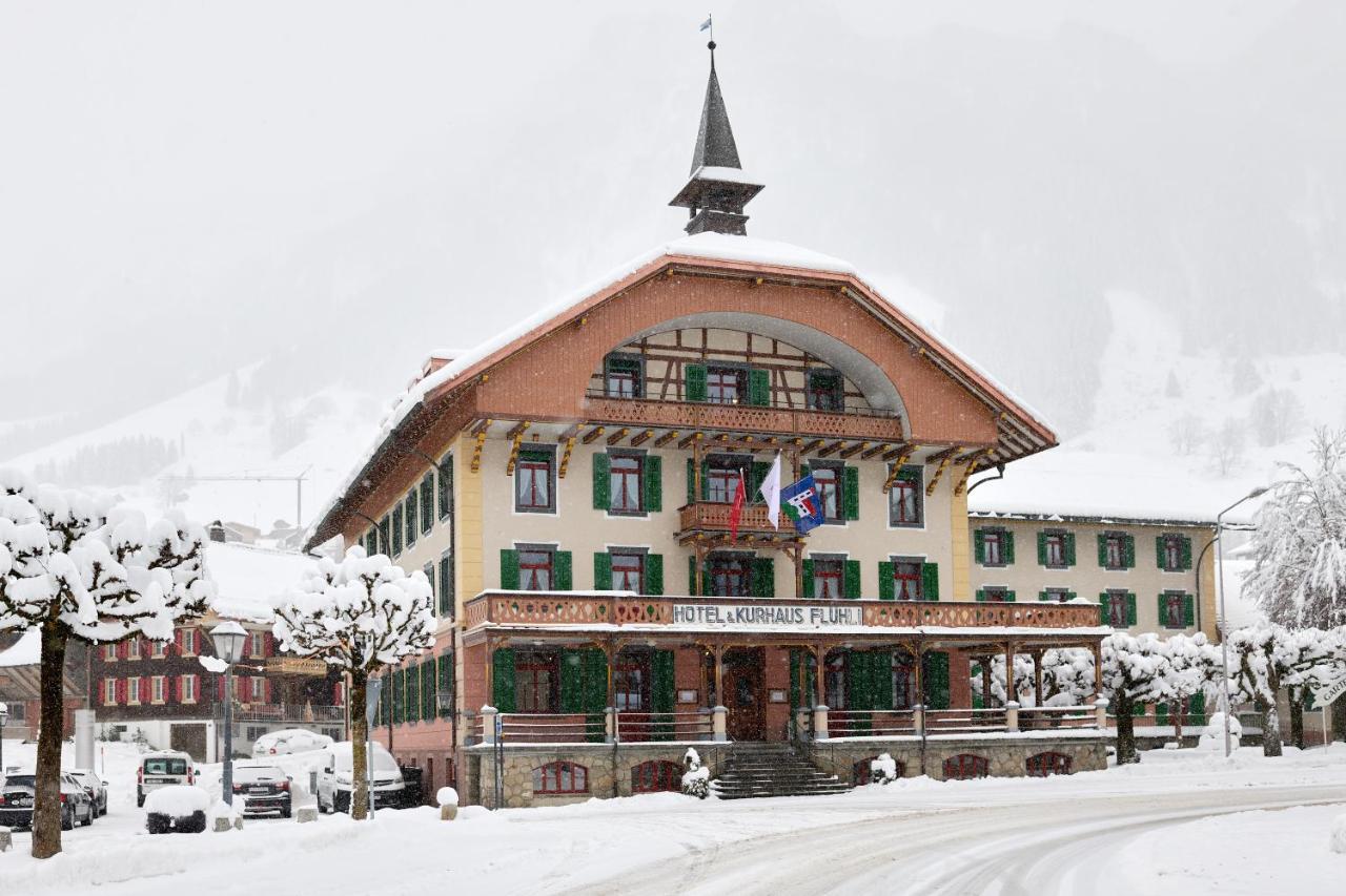 Fluehli Hotel Kurhaus Exterior foto