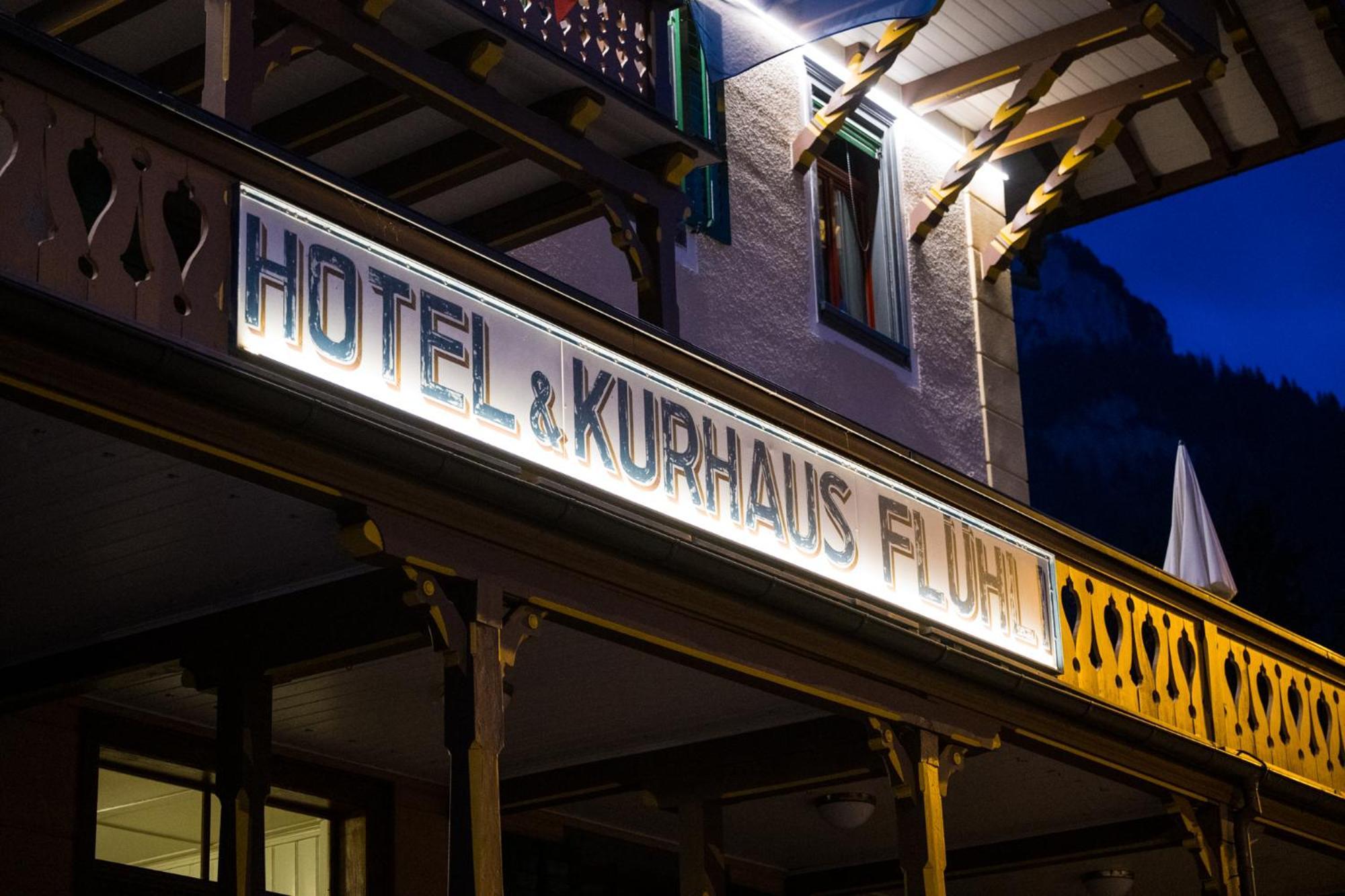 Fluehli Hotel Kurhaus Exterior foto